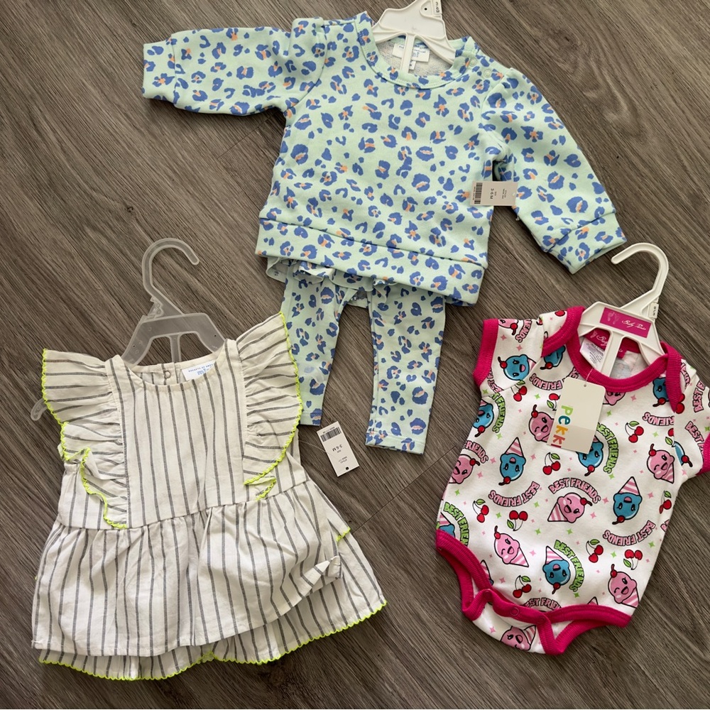 BNWT| Baby Girl Outfits Lot
